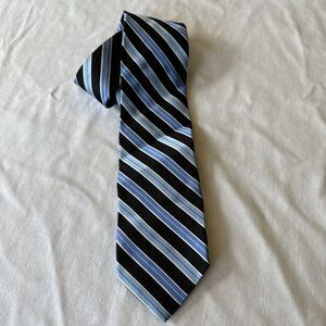 Brooks Brothers‎ 346 Pure Silk Neck Tie Men's Navy Blue Striped